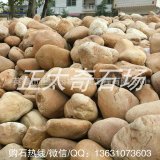 產(chǎn)地直銷小規(guī)格天然黃蠟石、駁岸石