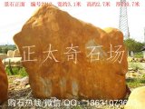  3.1米寬臥石景觀黃蠟石、刻字招牌石 編號(hào)2212