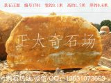  3.1米寬臥石黃蠟石、花園小區(qū)題名石 編號(hào)1701